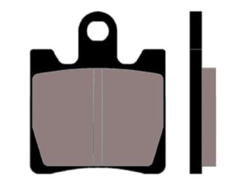 brake pads Naraku organic for Suzuki AN Burgman 250, 400 -2006, SYM GTS 250 Joymax -2006