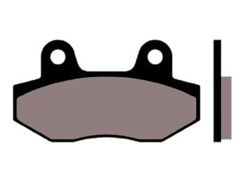 brake pads Naraku organic for Peugeot Speedfight 3, Hyosung GT, Adly, SYM