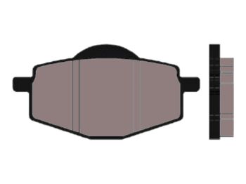 brake pads Naraku organic for Yamaha Cygnus, TZR, MBK Flame, X-Power