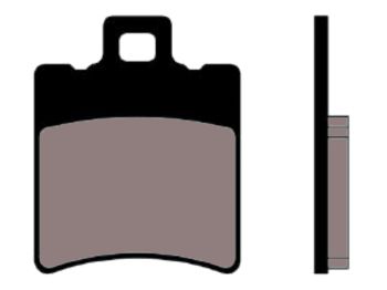 brake pads Naraku sintered for Aprilia, Malaguti, MBK, Piaggio, Yamaha