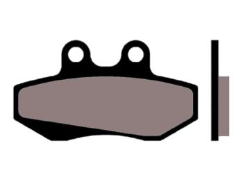 brake pads Naraku sintered for Aprilia, CH, Motorhispania, Peugeot, Rieju
