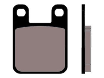 brake pads Naraku sintered for Derbi, Gilera, Italjet, Peugeot