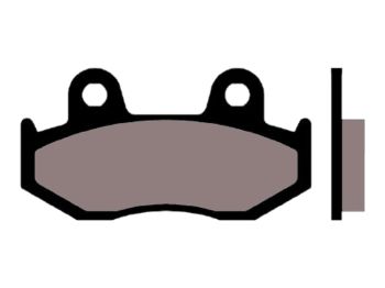 brake pads Naraku organic for Honda NES, SES, PES / PS, SH, CH 125, 150 4-stroke