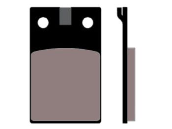 brake pads Naraku organic for Malaguti F12 Phantom, Crosser, Simson S53, S83