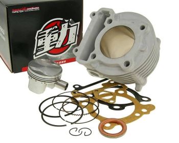 cylinder kit Naraku 155cc aluminum for Yamaha Cygnus, BWs 5ML 4V