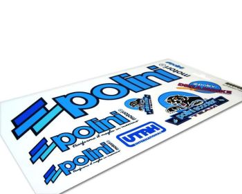 sticker set Polini Scooter Team