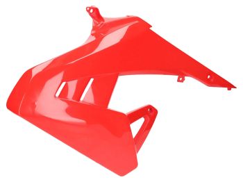 fuel tank cover left OEM red for Aprilia SX 50, RX 50 Euro4 2018-