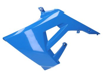 fuel tank cover left OEM blue for Derbi Senda R 50, Senda SM 50 X-Treme Euro4 2018-