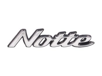 badge "Notte" self-adhesive for Vespa GT, GTS, GTV, Sprint