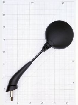mirror left-hand OEM round shape for Piaggio Free