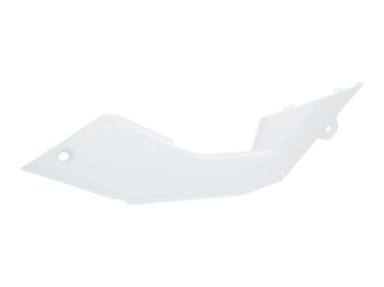 under seat fairing panel left-hand OEM white for Aprilia RX, SX 06-17