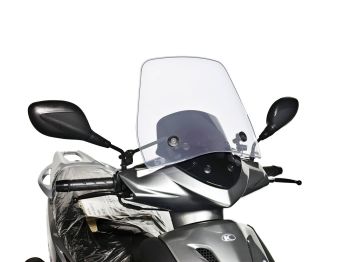 windshield Puig Trafic transparent / clear for Kymco Agility City, RS, DJ S 50, 125 (11-14)