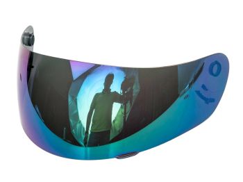 rainbow colors visor for helmet coated Speeds Integral Race, Evo, Evo II (1 notch)