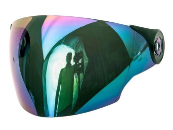 rainbow colors visor for helmet coated Speeds Jet City Size XS-M