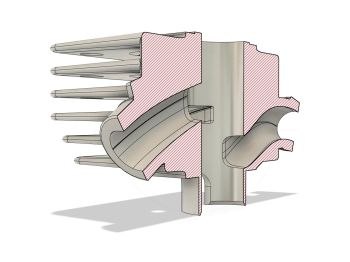 cylinder kit Schmitt Sportfreund 50cc 38mm for Simson S51, KR51/2, SR50