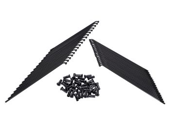 Spoke set Schmitt 171mm / 177mm black for Simson S50, S51, S70, S53, S83