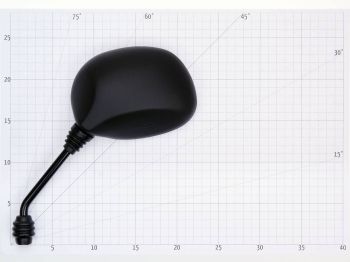 mirror right E-marked 8mm left-hand thread for Honda X8R