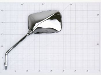 mirror left M10 chrome - universal