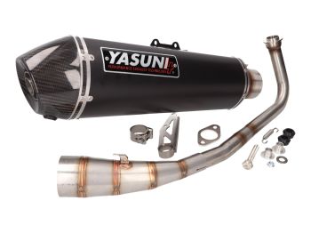 exhaust Yasuni Scooter 4 Black Edition for Honda Forza 125