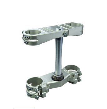 Scar Triple Clamps Apex KTM SX/F 23-..MC/F 24-.. 22mm Silver