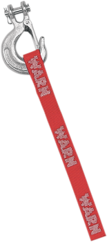 WARN HOOK W/STRAP