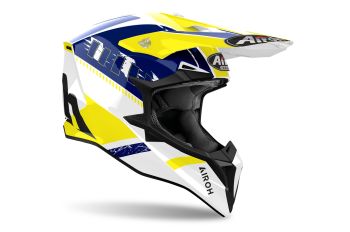 Helmet Airoh Wraap Feel yellow blue