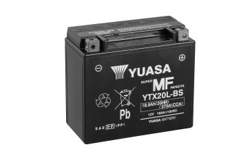 Yuasa akku, YTX20L(WC) filled with acid (4)