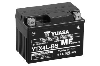 Yuasa akku, YTX4L(WC) filled with acid (10)