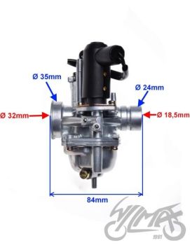 Karburaatori komplekt Baotian 2T
