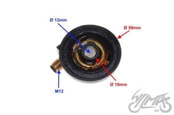 Spidomeetri tigu, must