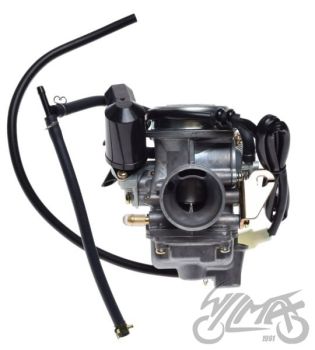 Karburaator 24mm, õhufilter 42mm - GY6 125-150cc 152/157QMI/QMJ