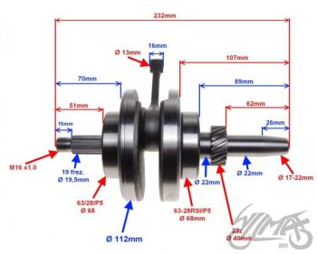 Mootor - Shineray XY125-10D