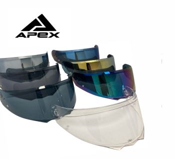 APEX JT300 Visor gold mirror pinlock ready