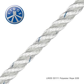 Polyester Rope white 18mm x 100m