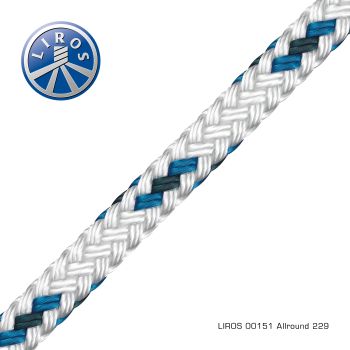 Allround White-Blue 12mm x 200m
