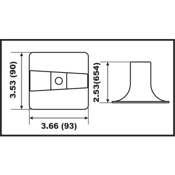 Perf metals anode, Lower unit Yamaha