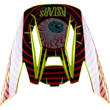 VISOR SM5 SOLAR BK/RD/YL