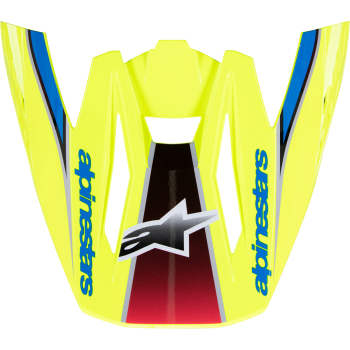 VISOR SM5 BASE YLW/BL