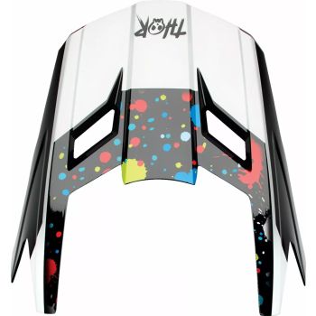VISOR KIT YOUTH FLEET SPLAT BL