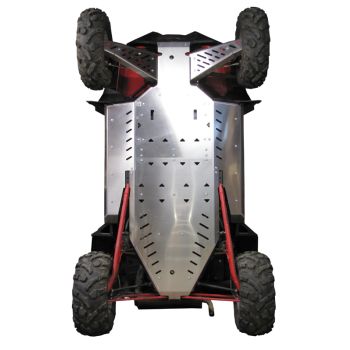 Põhjakaitse täis komplekt (alumiinium): Polaris RZR 900 XP (-2014)