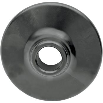 HUB COVER 08 FLHT BLACK