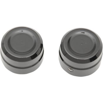 CAP AXLE FRONT 08-14XL BK