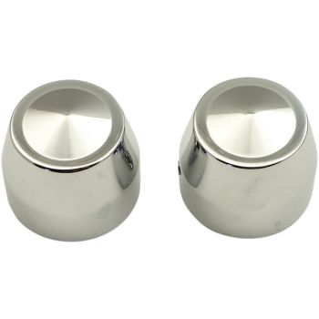 CAPS AXLE ELITE CHR 25MM