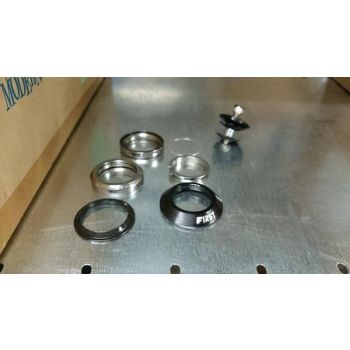 Kaelakausid TBG 1-1/8tolli alu must, ZS