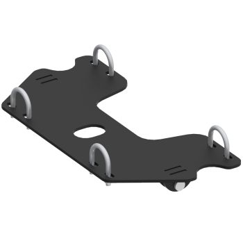 Lumesaha adapter põhja alla kinnitamiseks: Yamaha Grizzly / Kodiak