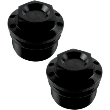 CAPS FORK BLACK 39MM