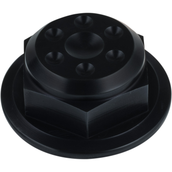 NUT STEERING STEM BLK IND