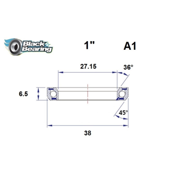 HB 27.15X38X6.5MM 36 /45