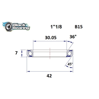 HB 30.05X42X7MM 36 /45