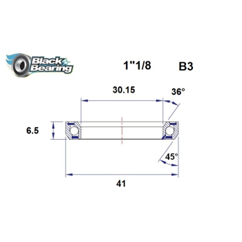 HB 30.15X41X6.5MM 36 /45